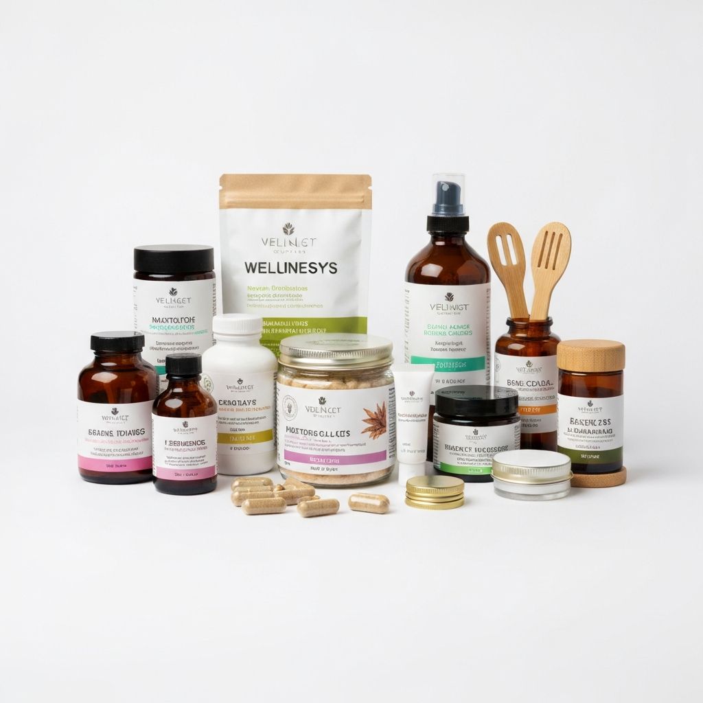 Wellness and skincare products
